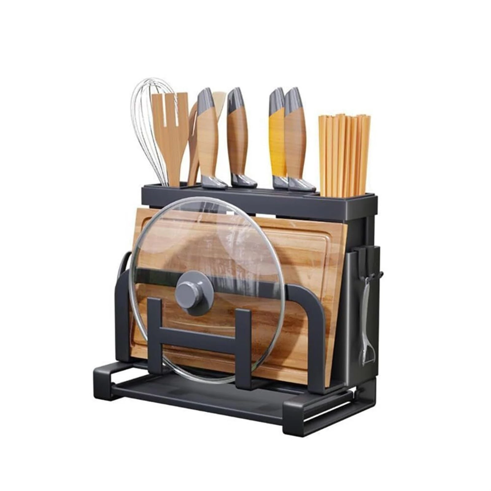 Kitchen knife rack chopping board storage rack