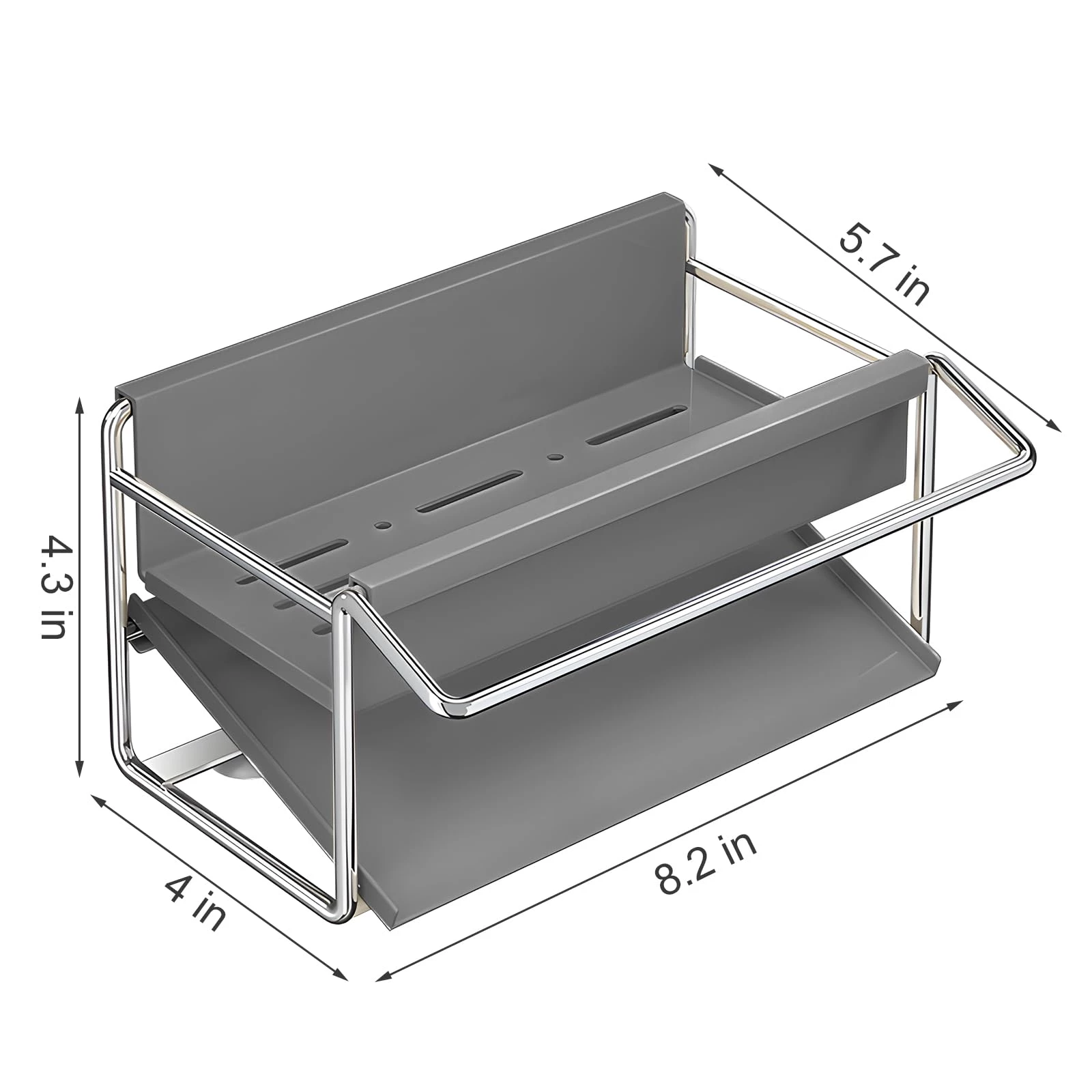 Self Draining Kitchen Sink Storage Rack